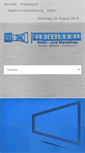 Mobile Screenshot of metallbau-koller.de